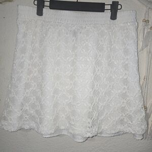 Cynthia Steffe Ivory Skirt